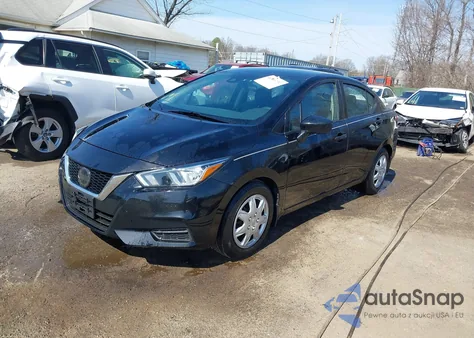 2020 Nissan Versa S Xtronic Cvt from USA, damaged, VIN 3N1CN8DV2LL832047